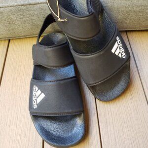BNWoT adidas Adilette Sandal 'Black White' (5)